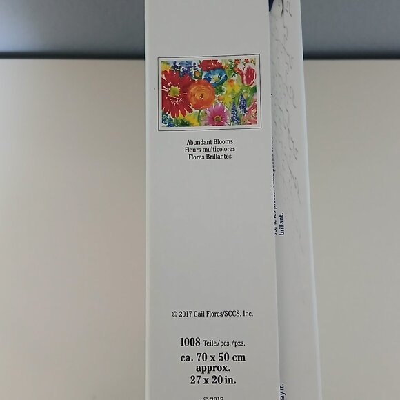 Ravensburger Puzzle 1000 pieces Flower Abundant Blooms Summer puzzle - Picture 4 of 6